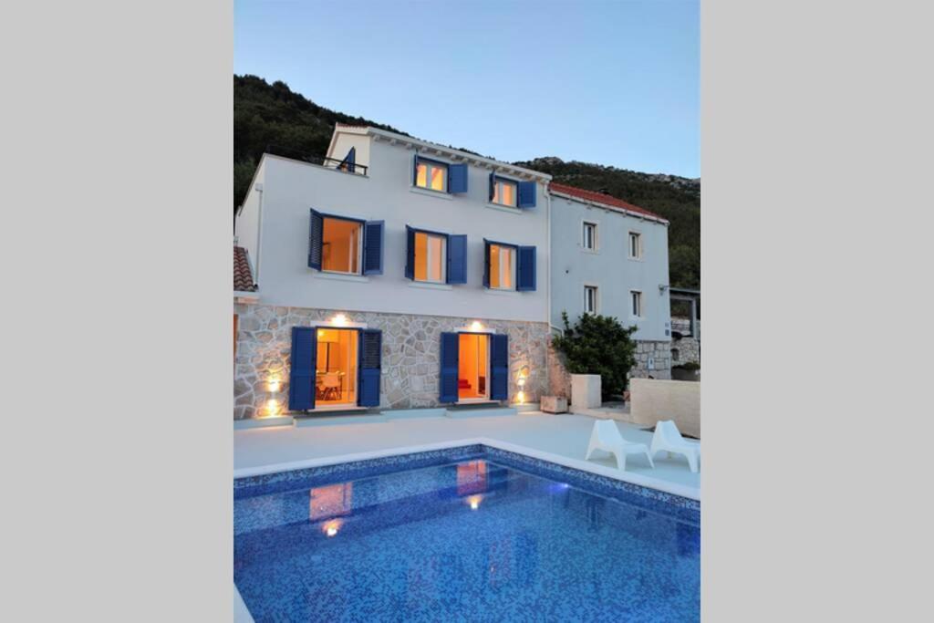 Villa Korta - Spacious House With Pool Babino Polje Extérieur photo